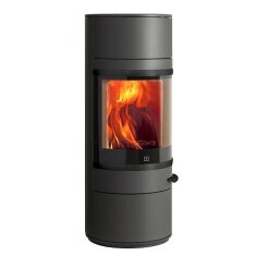 Kaminofen SCAN 83-1, Griff und Leisten schwarz - 5 kW (RLU)
