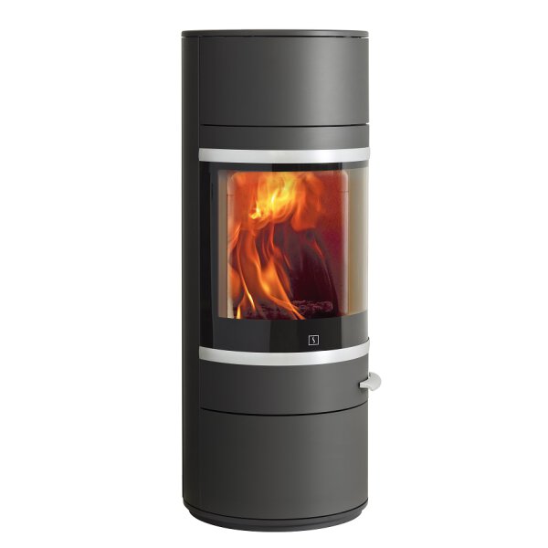 Kaminofen SCAN 83-2 - Griff und Leisten Alu - 5 kW (RLU)