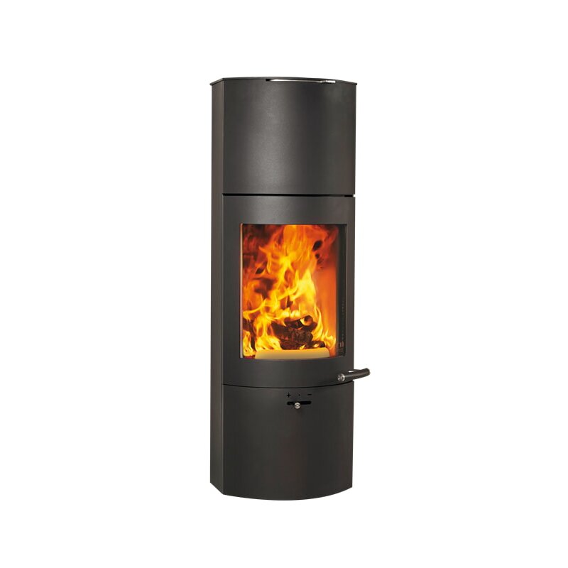 Kaminofen Austroflamm Tower Xtra 2.0 - 4 kW - Gussgrau (Wärmespeicherung)