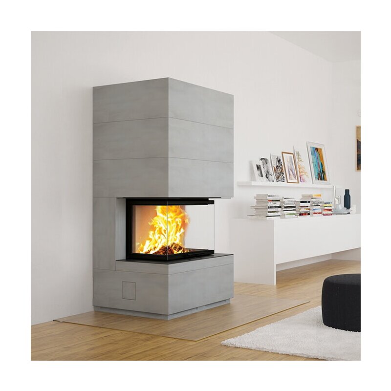 Kaminbausatz Camina S13 - 9 kW - Speicherkamin - schwenkbar