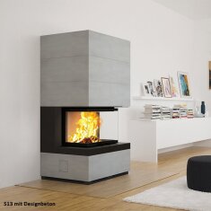 Kaminbausatz Camina S13 - 9 kW - Speicherkamin - schwenkbar