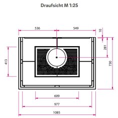 Kaminbausatz Camina S10 - 9 kW - Speicherkamin
