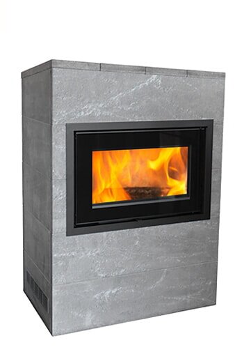 Kaminbausatz Jydepejsen Sigma Titan 2 Tulikivi- Speckstein - 7 kW