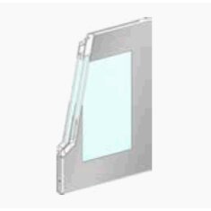 Greithwald Heiztür mit Dreifacher Verglasung