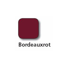 Einfassung Farbe - Bordeauxrot