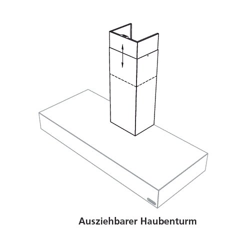 Haubenturm - Ausziehbar