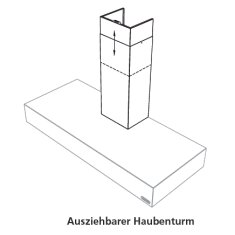 Haubenturm - Ausziehbar