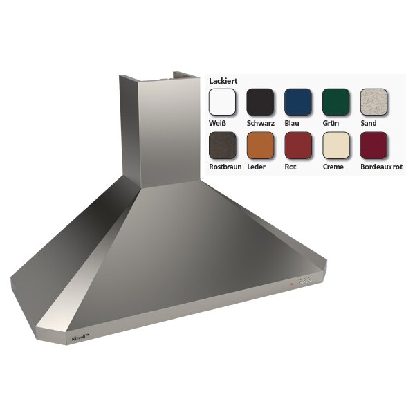 Dunstabzugshaube Rizzoli - Abgeschrägter Kamin - lackiert