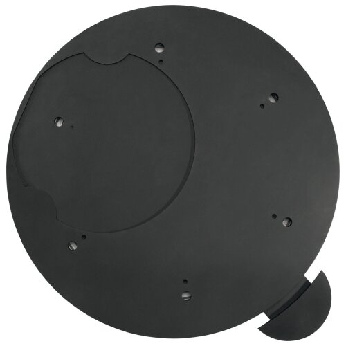 Dreh- Tableau, schwarz Ø 510 mm