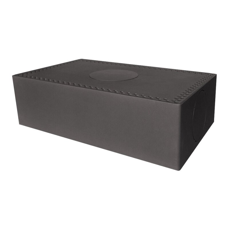 Austroflamm Dexter Aufsatzbox - h=19,1cm, Anschluss rechts
