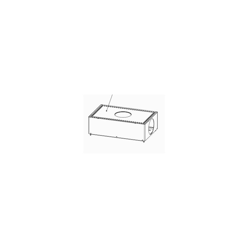Austroflamm Dexter Aufsatzbox - h=19,1cm, Anschluss rechts