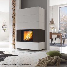 Kaminbausatz Camina S7 Hoch - Speicherkamin