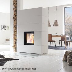 Kaminbausatz Camina S7 Hoch - Speicherkamin
