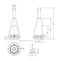 Gartenkamin Jotul Froya