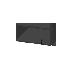 Austroflamm Dexter - Nr.10 Beistellbox, b= 42,2cm, h= 19,1cm