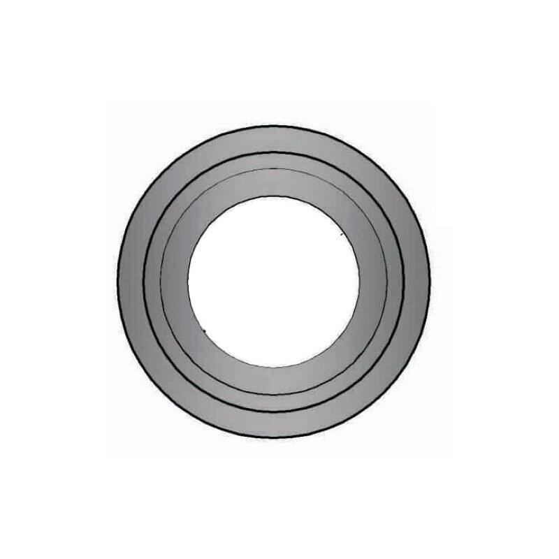 Pellet Wandrosette Ø 80 mit 7 cm Rand