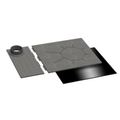 Greithwald geteilte Herdplatte aus 2/3 Glaskeramik mit...