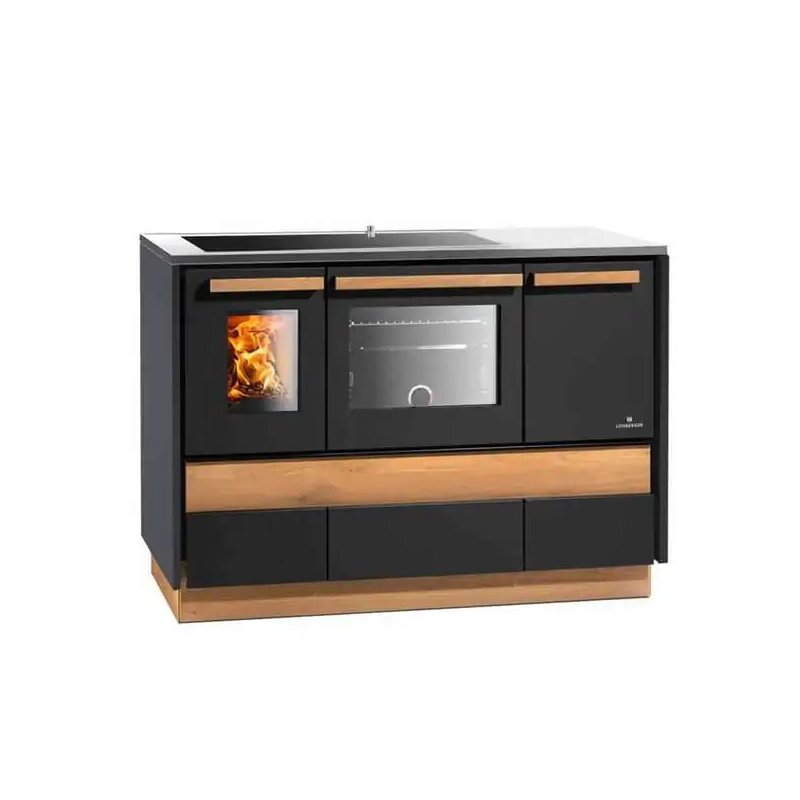 Küchenherd Lohberger Dachstein Alpin mit Warmhaltefach - 6 kW
