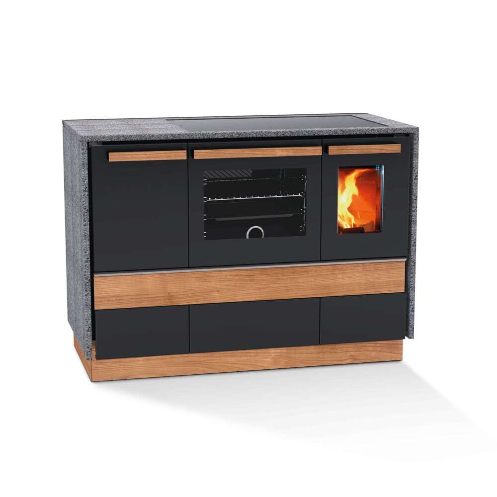 Küchenherd Lohberger Dachstein Alpin mit Warmhaltefach - 6 kW