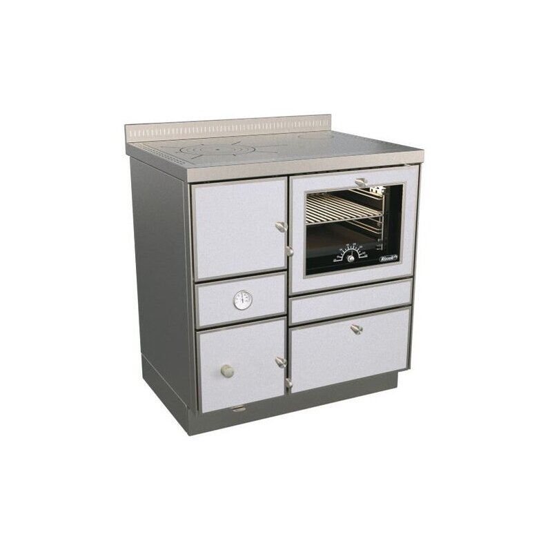 Zentralheizungsherd Rizzoli - Serie RTE mit Backofen - RTE 80 - Variant - 22 kW