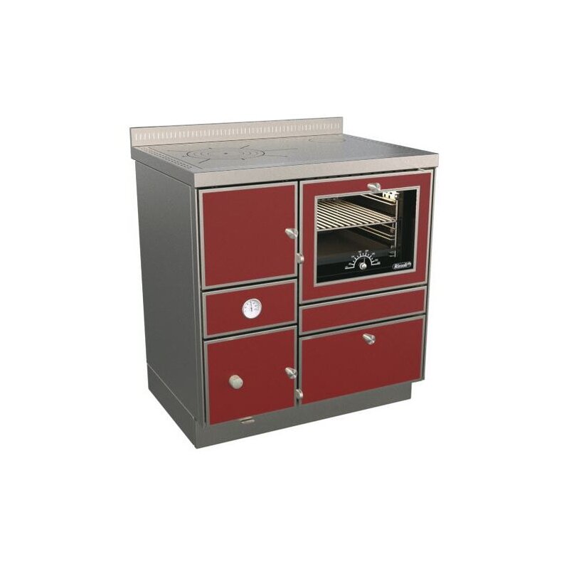 Zentralheizungsherd Rizzoli - Serie RTE mit Backofen - RTE 80 - Variant - 22 kW