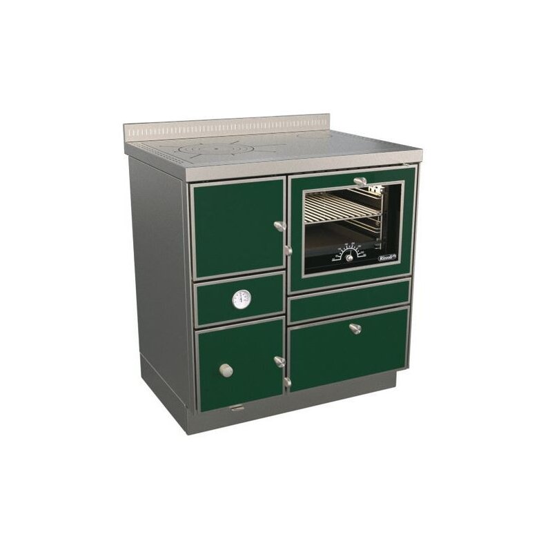 Zentralheizungsherd Rizzoli - Serie RTE mit Backofen - RTE 80 - Variant - 22 kW