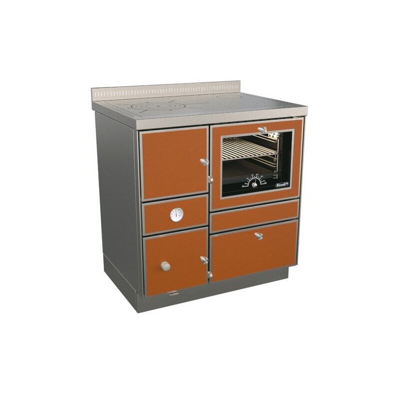 Zentralheizungsherd Rizzoli - Serie RTE mit Backofen - RTE 80 - Variant - 22 kW