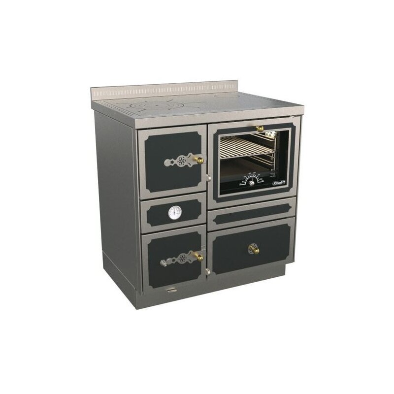 Zentralheizungsherd Rizzoli - Serie RTE mit Backofen - RTE 80 - Epoka - 22 kW