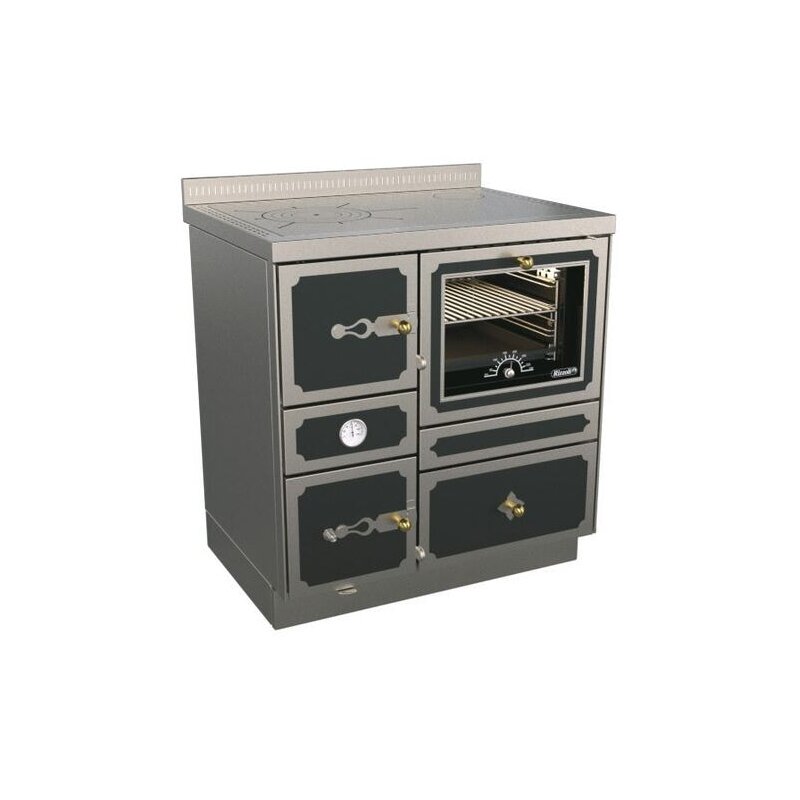 Zentralheizungsherd Rizzoli - Serie RTE mit Backofen - RTE 80 - Epoka - 22 kW