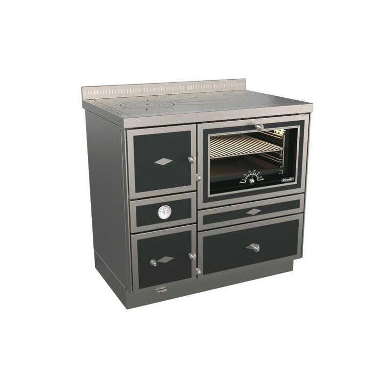 Zentralheizungsherd Rizzoli - Serie RTE mit Backofen - RTE 90 - Epoka - 22 kW