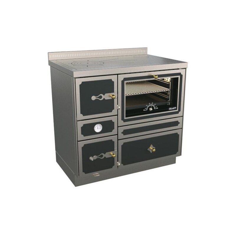 Zentralheizungsherd Rizzoli - Serie RTE mit Backofen - RTE 90 - Epoka - 22 kW