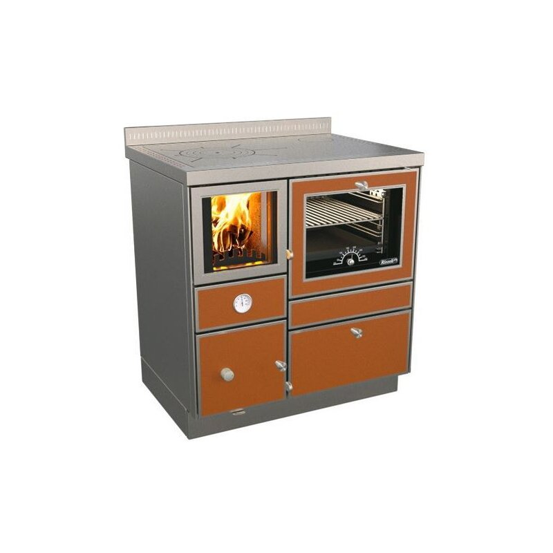 Zentralheizungsherd Rizzoli - Serie RTVE mit Backofen - RTVE 80 - Variant - 22 kW