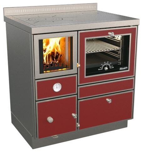 Zentralheizungsherd Rizzoli - Serie RTVE mit Backofen - RTVE 80 - Variant - 22 kW