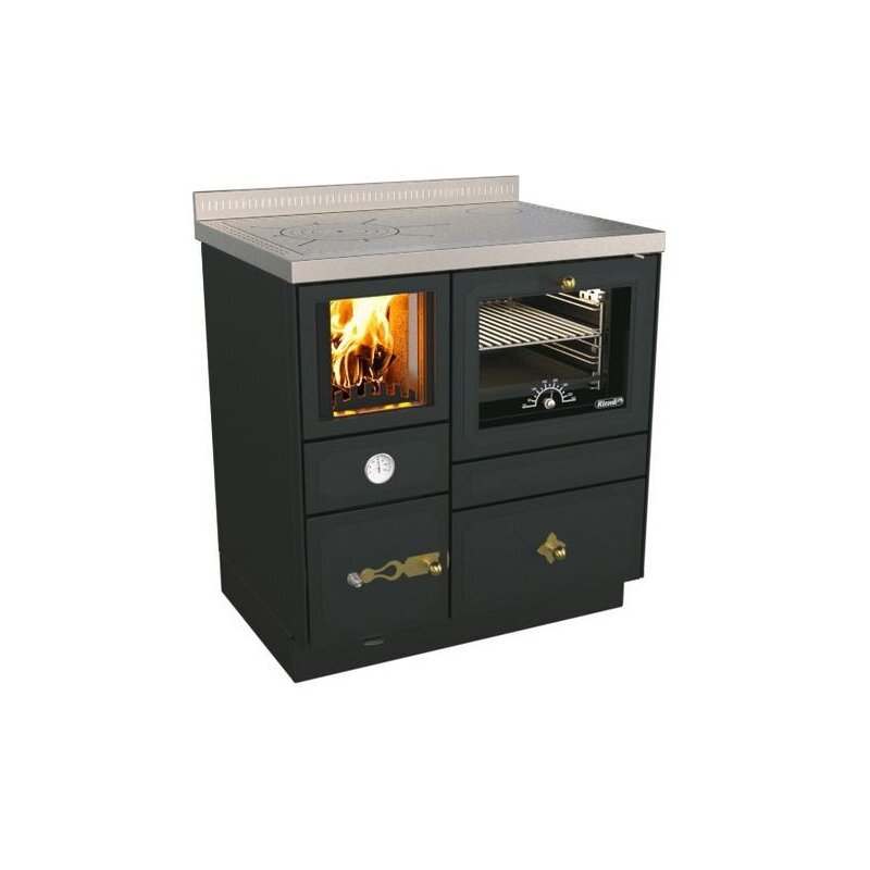 Zentralheizungsherd Rizzoli - Serie RTVE mit Backofen - RTVE 80 - Epoka - 22 kW