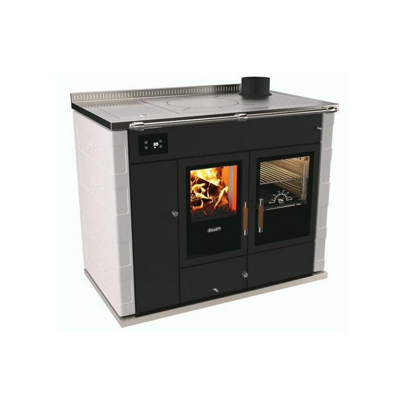 Zentralheizungsherd Rizzoli - Serie STP mit Backofen - Rustik - 30 kW