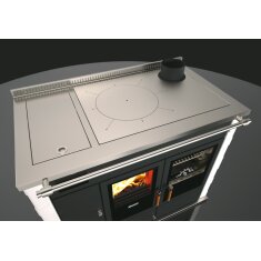 Zentralheizungsherd Rizzoli - Serie STP mit Backofen - Rustik - 30 kW