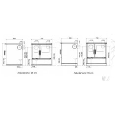 Wamsler Küchenherd W1-75 - 8 kW