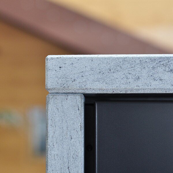 Kaminofen Rizzoli - Serie X Rock - Plus - 7,7 kW - Speckstein