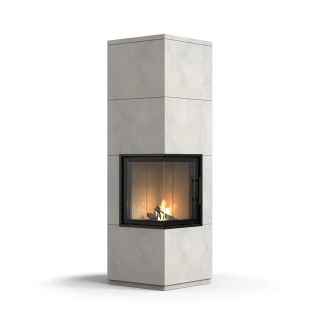 Kaminbausatz Camina S23 GO-Line - 2 kW - Grundofen-Wärmespeicheranlage