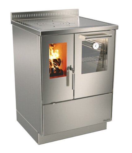 Holzherd Rizzoli - ZVI 60 mit Backofen - 8 kW