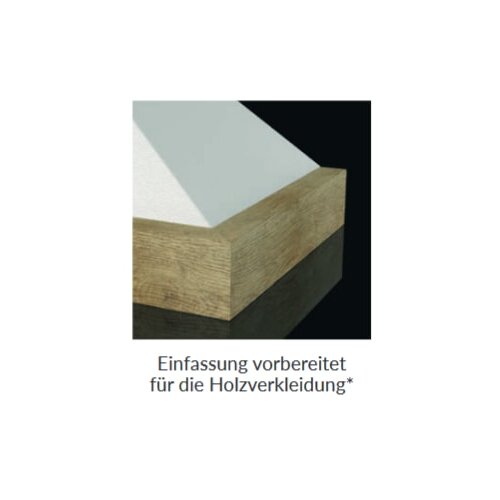 Rizzoli Einfassung - Vobereitung für Holzverkleidung