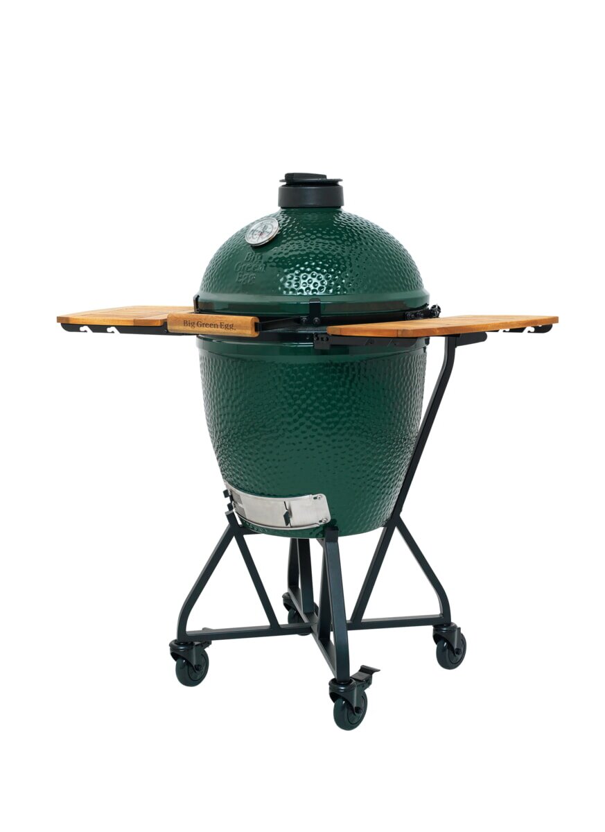 Big Green Egg - 2 Seitentische Egg Mates aus Akazienholz für Large