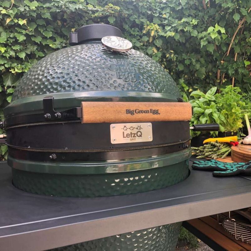 Big Green Egg - elektrischer Drehspieß/ Rotisserie LetzQ für Large