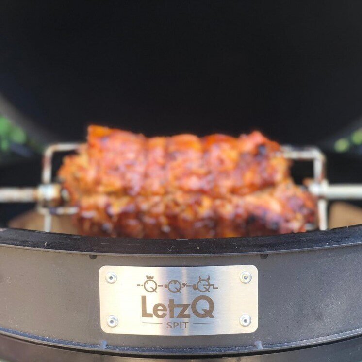 Big Green Egg - elektrischer Drehspieß/ Rotisserie LetzQ für Large