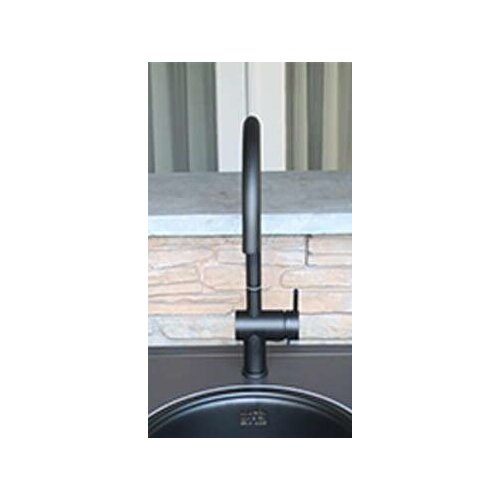 Big Green Egg - Wasserhahn, anthrazit schwarz