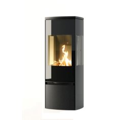 Kaminofen Jydepejsen Bella mit Seitenfenster - 5 kW