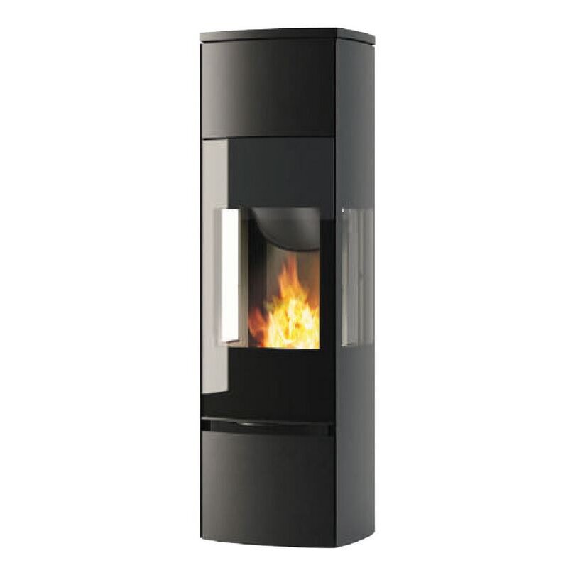 Kaminofen Jydepejsen Bella high mit Seitenfenster - 5 kW
