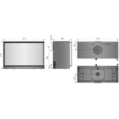 Kaminofen Oranier Ziva XL - 8 kW