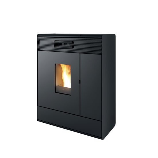 Pelletofen wassergeführt MCZ Aki Hydromatic 18 R M2 (Anschluss hinten) - Maestro+ - 18 kW