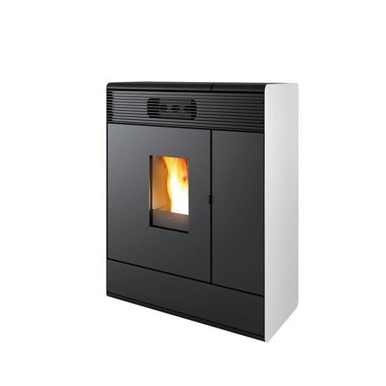 Pelletofen wassergeführt MCZ Aki Hydromatik 24 R M2 (Anschluss hinten) - Maestro+ - 24 kW